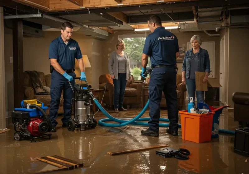 Basement Water Extraction and Removal Techniques process in Stokes County, NC